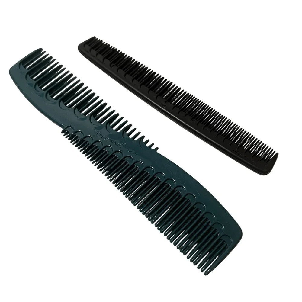 Tupperware Vtg Lot 2 Combs Double Sided 8